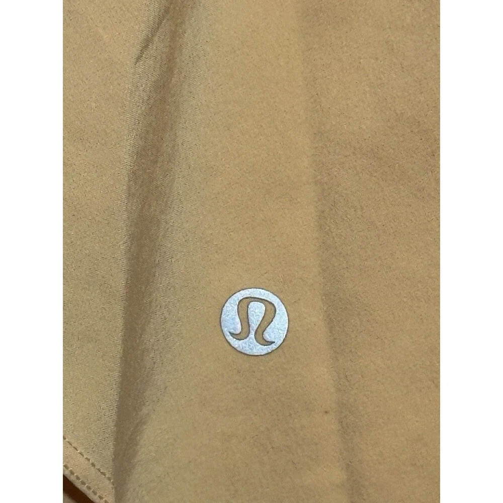 Lululemon Court Rival High Rise Skirt Long Size 6 Summer Glow Tennis Golf Skort